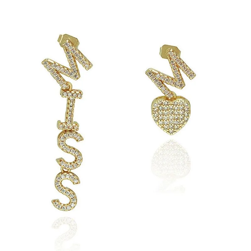 Anting Awal Huruf Miss Diy