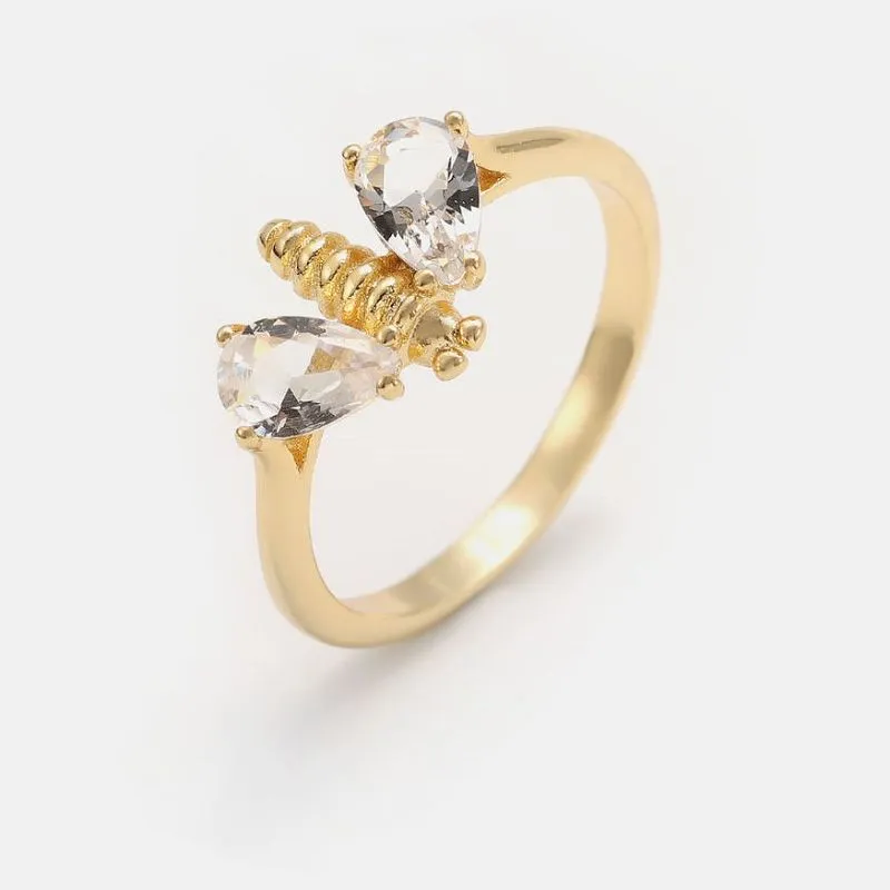 Fashion Cincin Hewan Lebah Lucu