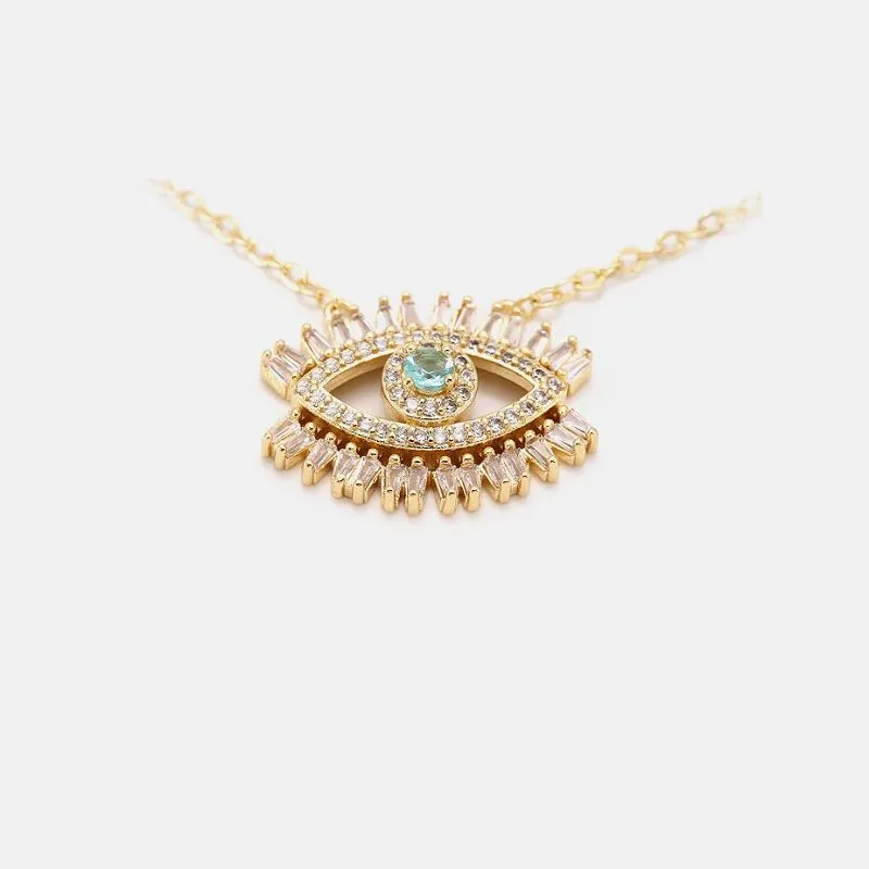 Liontin Mata Jahat Kaca