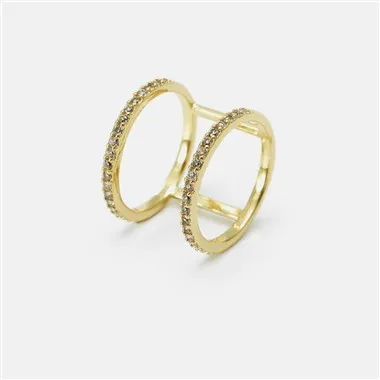 Cincin Berlapis Emas untuk Wanita