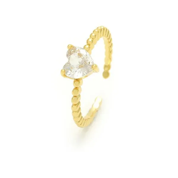 Cincin Hati Zirkonia Solitaire