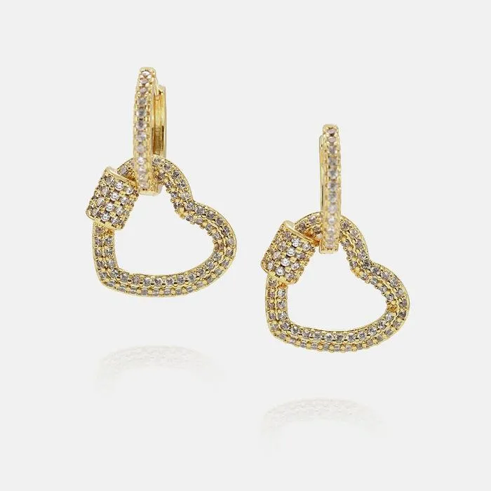 Anting Hati Desain Baru Wanita