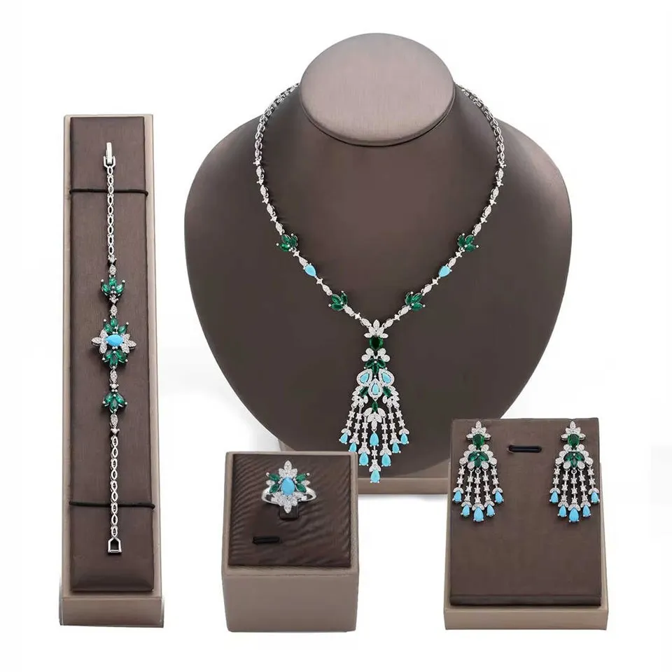 Set Perhiasan Perak Sterling Baru